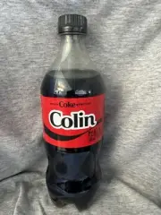 Share a Coke with Colin 2025 Personalized Gift Coca~Cola Bottle 20oz Zero
