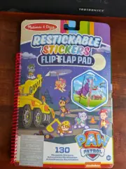 Paw Patrol Restickable Stickers Flip-Flap Pad - Ultimate Rescue