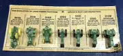 ERTL Evolution Of John Deere Tractors 7 Piece Set #560 toy diecast history 1/64
