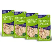 - Crunchy Rollers - Organic Rice Snacks, Crispy Puffed Rice Rolls, Healthy Snack