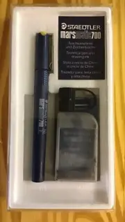 Vintage Staedtler Marsmatic 700N S1 050: Technical Pen .50mm with Drawing ink