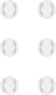 Goobay: Cable Management - Two Slot Mini (White)