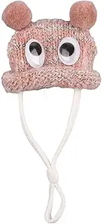 Adjustable Knitted Wool Hat for Pets, Funny Decorative Hat for Dutch Pigs and Hamsters, Cozy Pet Accessories