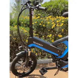 lXRc 德國GDANNY K6電動自行車折疊鋰電池電瓶車代步助力電單車超輕電動車