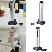 Electric Wine Bottle Corkscrew Opener w LED Charging Base Foil Cutter Gift Set