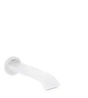 Hansgrohe bath spout Vivenis matt white 75410700 matt white