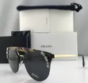 Prada SPR 53U New Sunglasses PR 53US 53US Pale Gold / Light Havana I8N-5S0