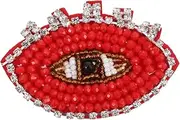 Veemoon DIY Delicate Beaded Eye Patch Sticker for Clothing Creative Decor Patch for Fashionable Garments and Bags Easy to Use Eye Design Present for DIY Enthusiasts