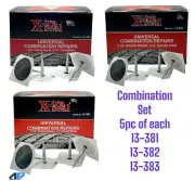 XtraSeal Universal Tire Patch Plug Repair Combo 13-381, 13-382, 13-383, 5pc Each