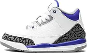 Jordan Kid's Shoes Nike Air 3 Retro Racer Blue (PS) 429487-145, Blue,white, 2 US