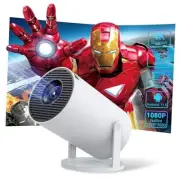 Mini Projector with Android 11, Portable Projector 5G WiFi6 BT5.0, Smart