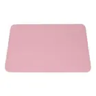 Pink Nail Art Table Mat PU Leather Washable Litchi Pattern Nail Pad Manicure CHW