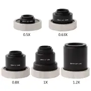C-Mount Camera TV Adaptor for Zeiss Axio Microscope 0.5X 0.63X 0.8X 1X 1.2X