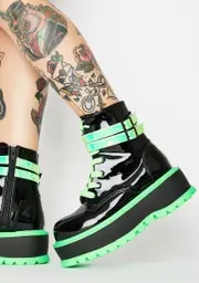 [Demonia] Chemical Fuse UV Platform Boots
