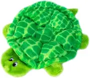 ZippyPaws Squeakier Crawlers Slowpoke The Turtle 25x21.5x2.5cm, Green