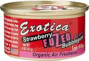 Exotica Fuzed Strawberry Bubble-Gum Scent Organic Air Freshener