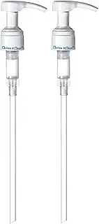 2 Aveda Bottle Pumps for 1 Liter Bottles | Smooth Pumping for Shampoo, Conditioner, Lotion, Soap | NO RUST