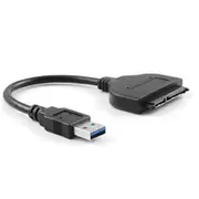 Generic USB 3.0 to 22 Pin SATA for 2.5in SSD HDD Adapter Cable (ADC-U3-SATA)