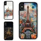 Anti scratch Cover FR Europe paris map For Samsung A15 A16 S23 S24 S25 Ultra FE