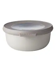 [Mepal] Cirqula Round Storage Bowl 350ml in Nordic White