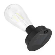 Solar LED Tungsten Filament Bulb Lamp 2800K Garden Night Light 7cm/8.5cm Fence Lights For Outdoor Lamp Bulb Decorative 9cm
