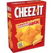 3X Cheez-It CHEDDAR JACK Baked Snack Crackers 12.4oz Box - Bold Cheesy Flavor!