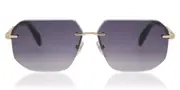 Chopard SCHG50 0300 Men's Sunglasses Gold Size 60