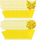 Stingmon 12 Pack Sticky Fruit Fly Fungus Gnat Traps Killer for Indoor and Out...