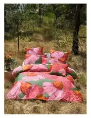[Linen House] Magical Mop Top Quilt Cover Set in Green