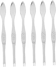 Alipis Sets Quick Crab Needle Fork Picks Stainless Steel Crab Meat Tool Seafood Tools for Eating Versatile Restaurant Home Pcs