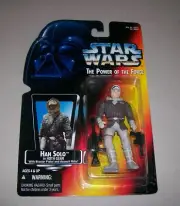 ACTION FIGURE: Star Wars POTF 1995 Han Solo (In Hoth Gear)