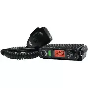 President Bill II FCC Compact CB Radio AM/FM 40-Channels LCD Display - White
