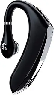Bluetooth Headset,Active Noise Cancelling Bluetooth Headphones, Bluetooth, Comfortable Earbud, Standby Time for Business/Workout/Driving(Black)