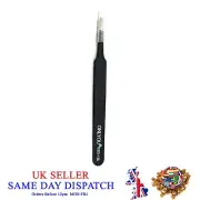 Precision Anti-Static Tweezers Stainless Steel Electronic Tool ONLYOU ESD-13B