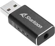 Sharkoon Gaming DAC Pro S V3 USB Sound Card for PC, Mac, Linux, Windows 10, 11, PS4, 5
