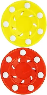 PAMINGONO 2pcs Hockey Brands Inc Hockey Puck System Ball Xeno Puck Ids Outdoor Sports Enthusiast Hokey Pp