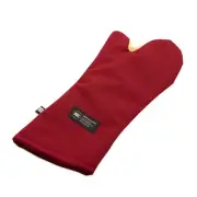 San Jamar KT0218 Cool Touch Flame 18 Conventional Oven Mitt"