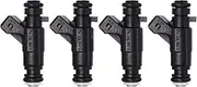 4X Fuel Injectors Nozzle OEM 1120780049 0280155742。Compatible for Mercedes W163 W202 W210 Car Injection