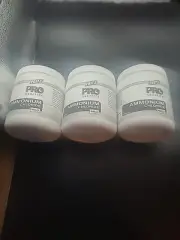 3 X FRITZ AQUATICS PRO AMMONIUM CHLORIDE AQUARIUM FISH TANK 500g Each