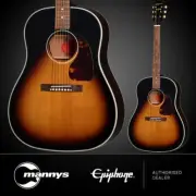 Epiphone 'Inspired By Gibson Custom' 1942 Banner J-45 (Vintage Sunburst) inc Cas