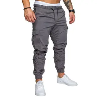 Men long straight jeans mens jogger trousers casual pants