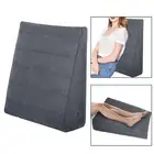 Inflatable Wedge Pillow Comfort Back Support Pillow for Sleeping Camping Car