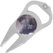 Wild Thing Golf Ball Marker Divot Repair Tool Bottle Opener