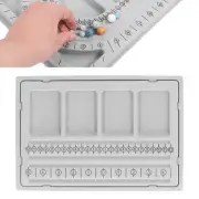 Beaded Measuring Board 4 Straight Channels 4 Recessed Compartments Bead Design