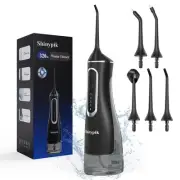 Electric Water Flosser Pick - 320ML Larger Tank 4 Modes Cordless Portable Ora...