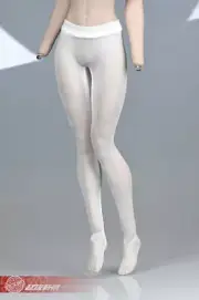 1/6 Lady White Elastic Stockings Pants Clothes Fit 12" PH TBL JO Figure Toys