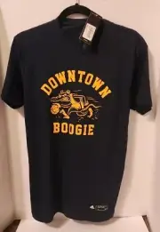 Adidas Downton Boogie Rat T-Shirt Men's Small Midnight NAVY