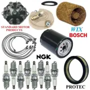 Tune Up Kit Filters Cap Spark plugs For CHEVROLET C10 PICKUP V8 5.0L 1970-1972