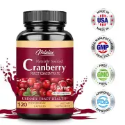 Cranberry - Natural Urinary Support, Detox and Kidney Cleansing, Antioxidant