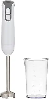 Davis & Waddell Electric Ice Crusher Stick Blender, White/Stainless Steel, 38 x 6 x 6 cm